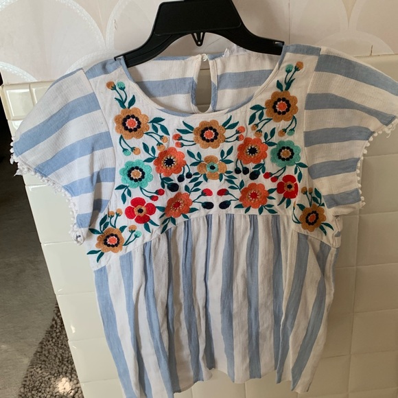 An adorable Roolee spring or summer top. No worn areas. - Picture 10 of 11